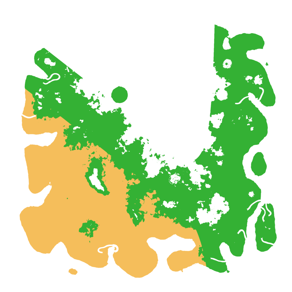 Biome Rust Map: Procedural Map, Size: 4800, Seed: 611254758