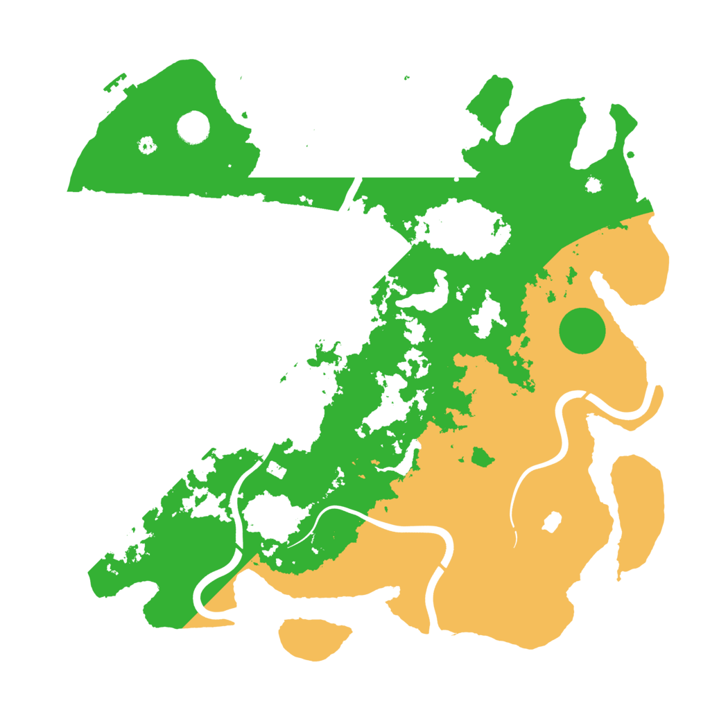 Biome Rust Map: Procedural Map, Size: 4050, Seed: 1620445178