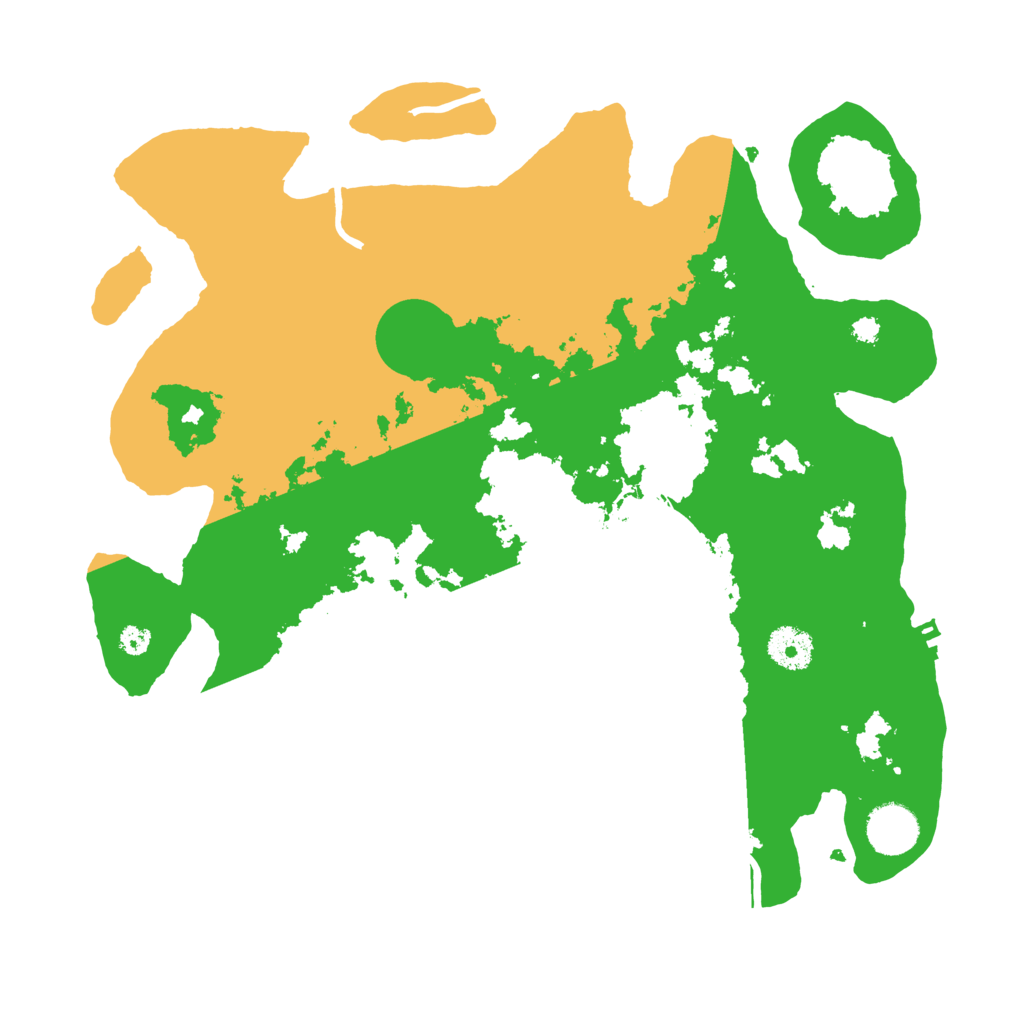 Biome Rust Map: Procedural Map, Size: 3500, Seed: 901541178