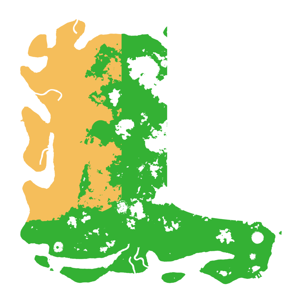 Biome Rust Map: Procedural Map, Size: 4500, Seed: 1879472493