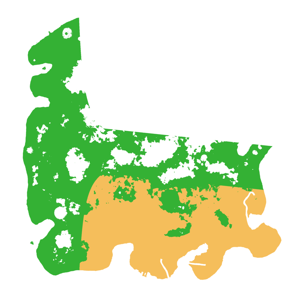 Biome Rust Map: Procedural Map, Size: 4300, Seed: 149728794