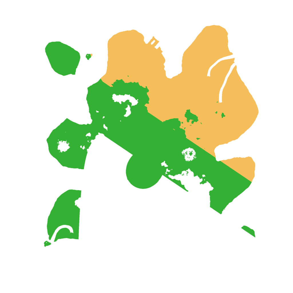 Biome Rust Map: Procedural Map, Size: 2250, Seed: 230198134
