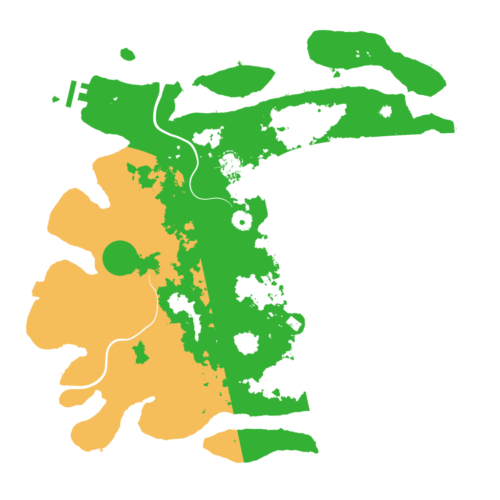 Biome Rust Map: Procedural Map, Size: 3750, Seed: 1219545017