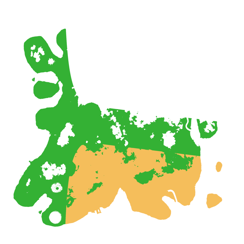 Biome Rust Map: Procedural Map, Size: 3500, Seed: 1282642534