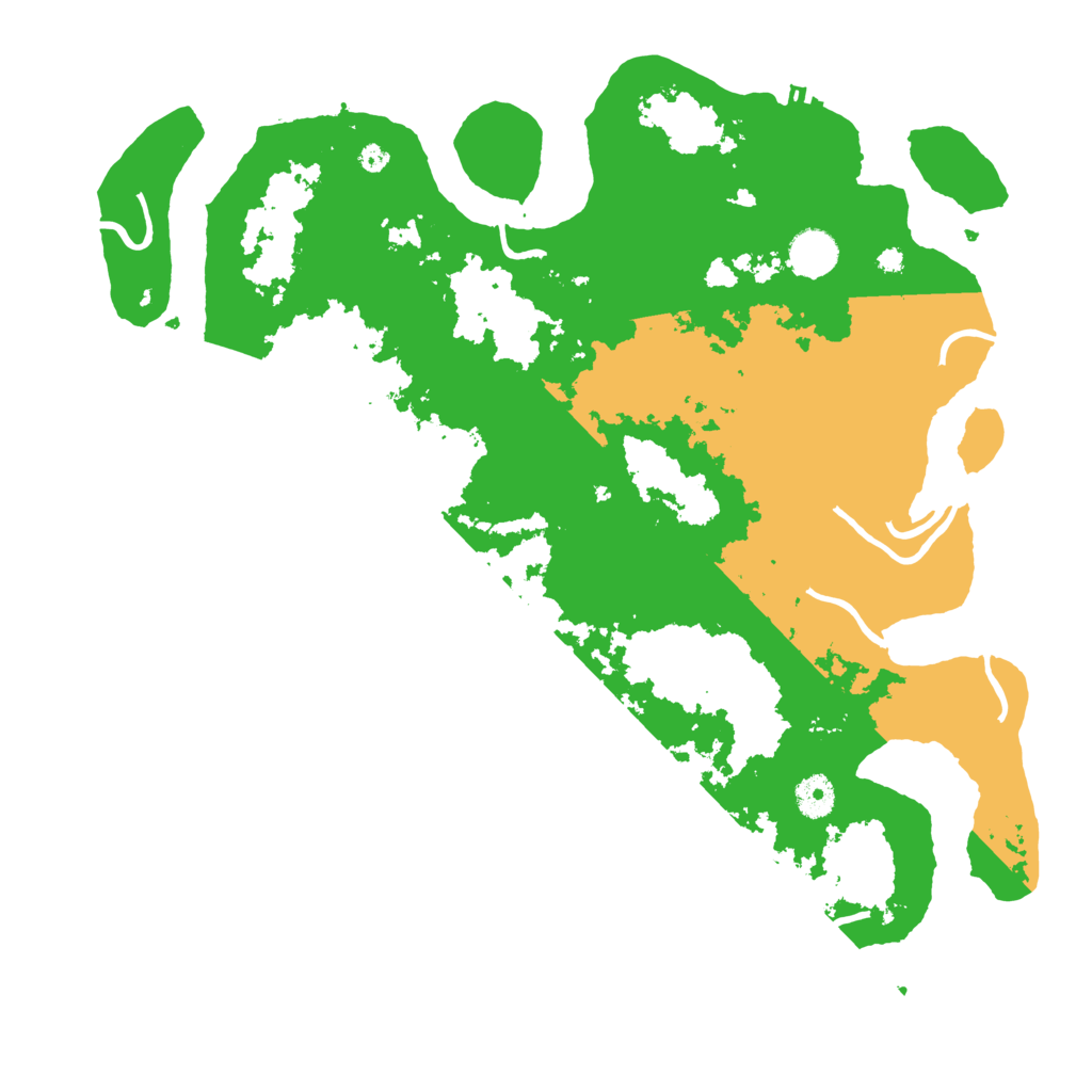 Biome Rust Map: Procedural Map, Size: 4000, Seed: 134134134