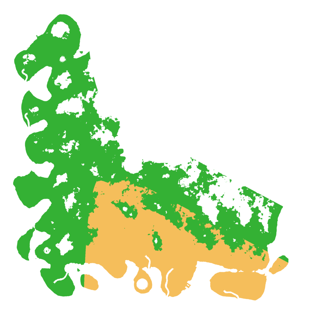 Biome Rust Map: Procedural Map, Size: 5000, Seed: 53478593