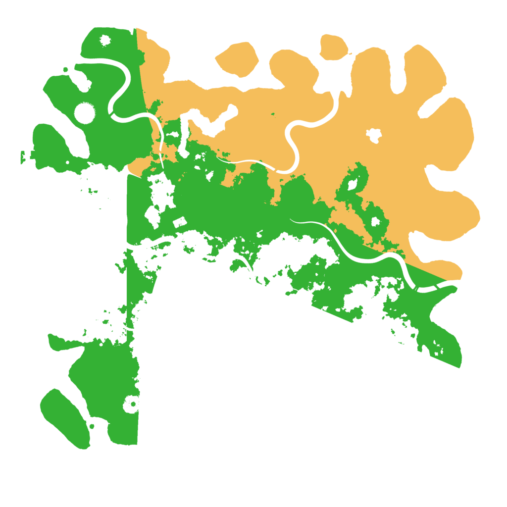 Biome Rust Map: Procedural Map, Size: 4250, Seed: 21312451