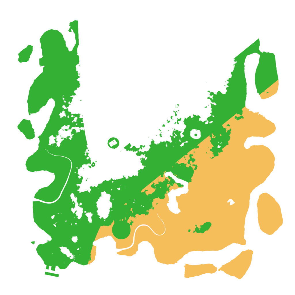 Biome Rust Map: Procedural Map, Size: 4250, Seed: 1464774329