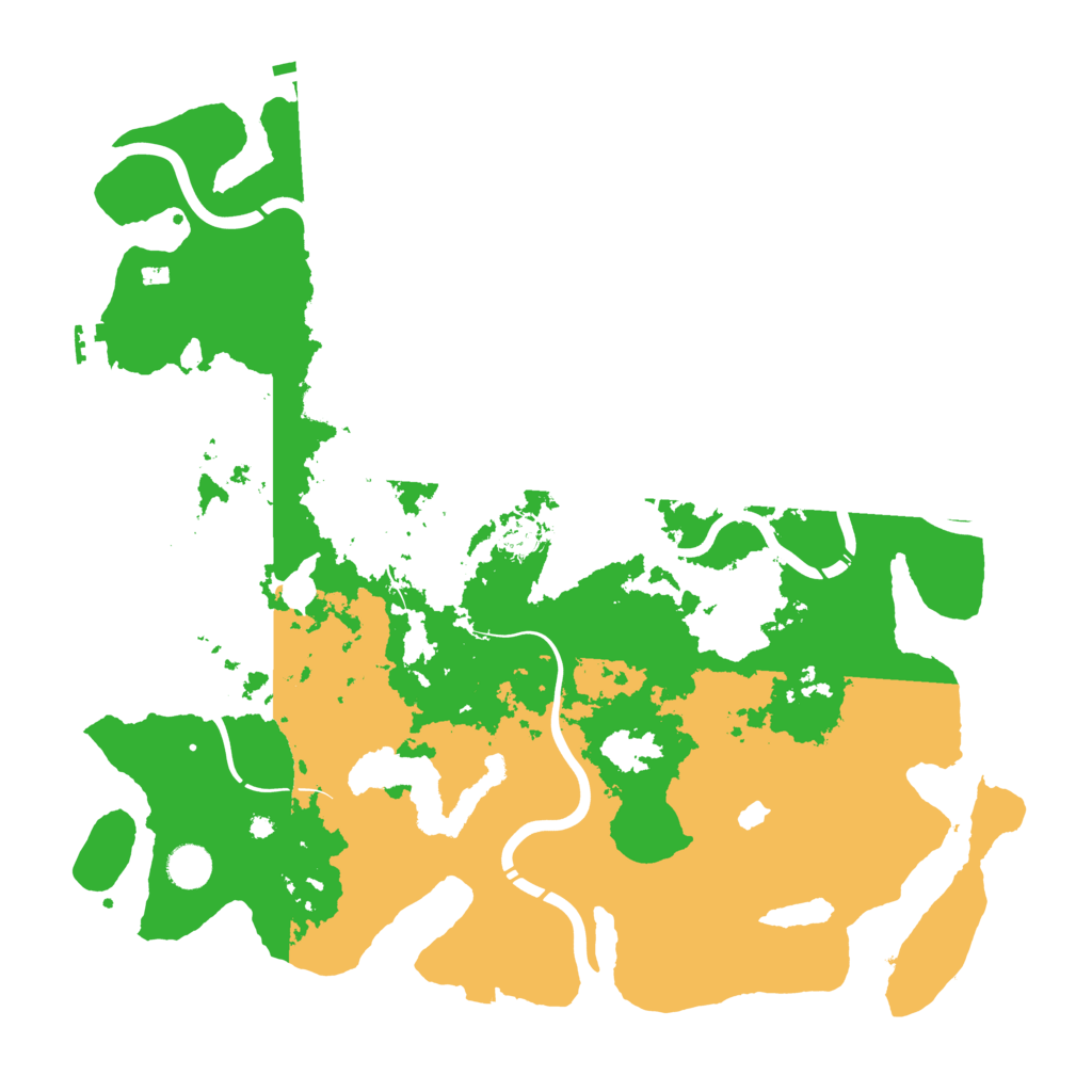 Biome Rust Map: Procedural Map, Size: 4300, Seed: 2501326