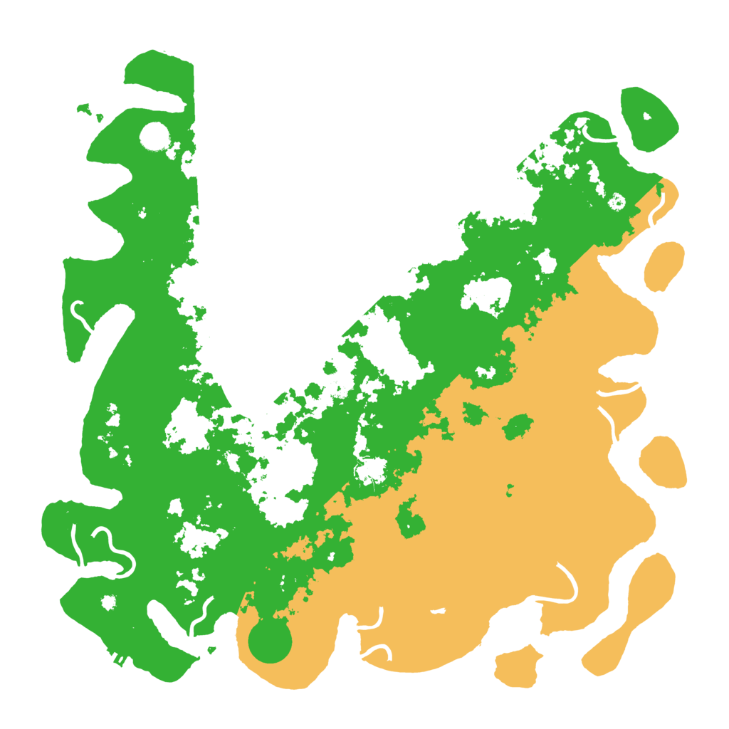 Biome Rust Map: Procedural Map, Size: 4400, Seed: 22081974