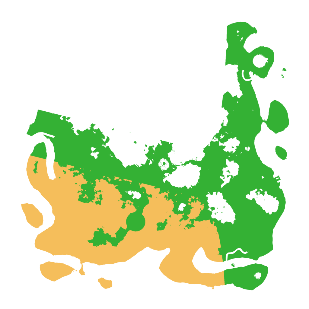 Biome Rust Map: Procedural Map, Size: 4250, Seed: 1304307959