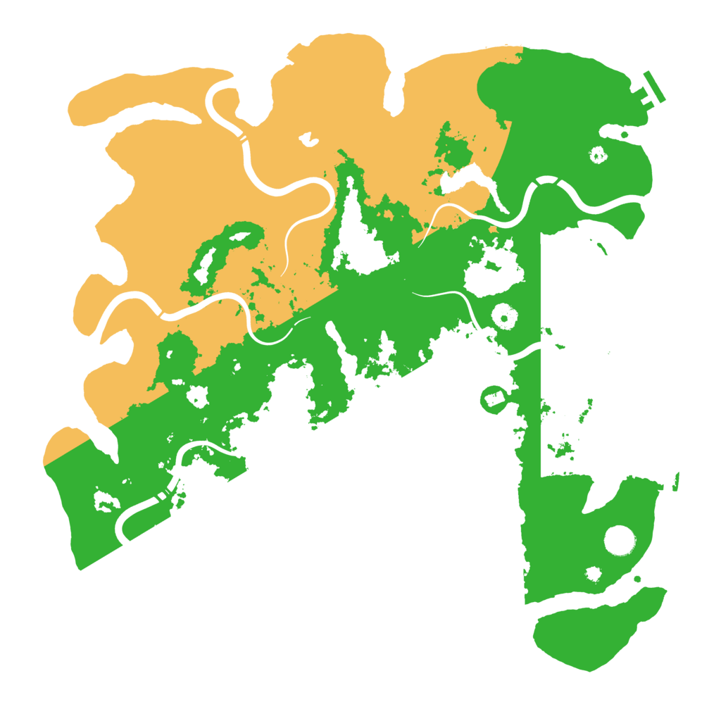 Biome Rust Map: Procedural Map, Size: 4250, Seed: 849616