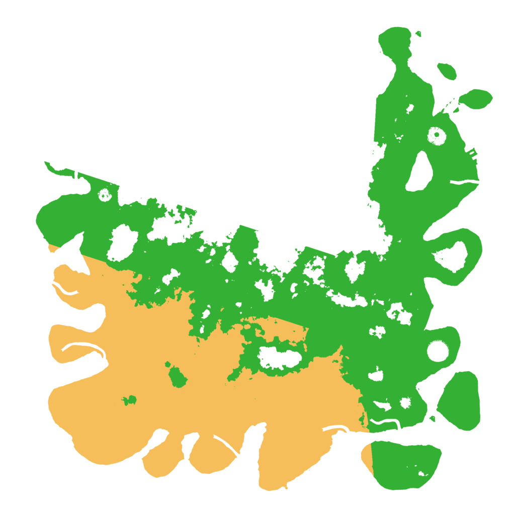 Biome Rust Map: Procedural Map, Size: 4250, Seed: 276444