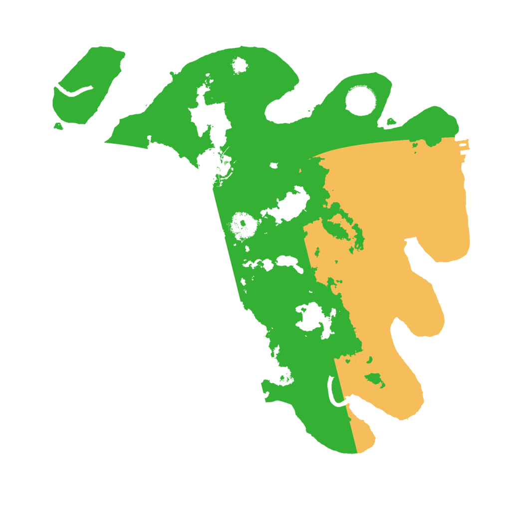 Biome Rust Map: Procedural Map, Size: 3000, Seed: 797462884