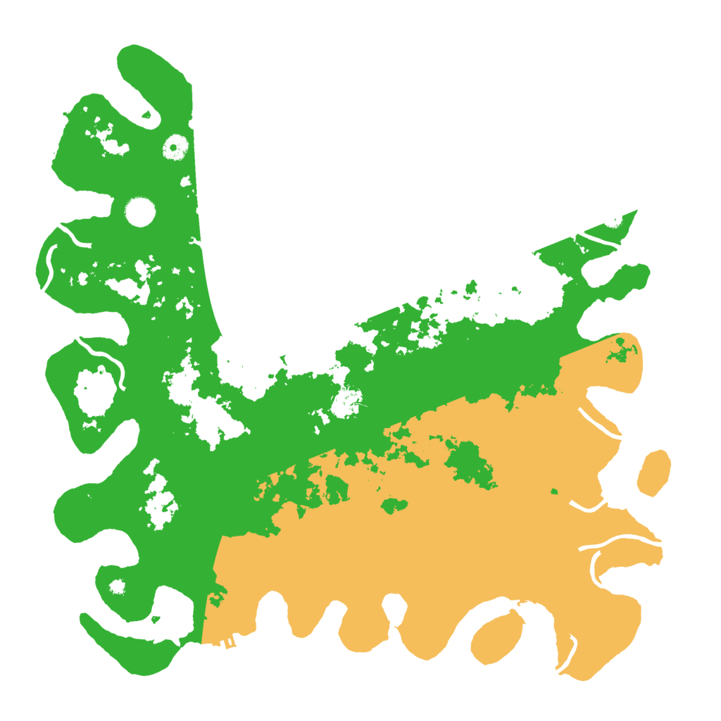 Biome Rust Map: Procedural Map, Size: 4250, Seed: 121918