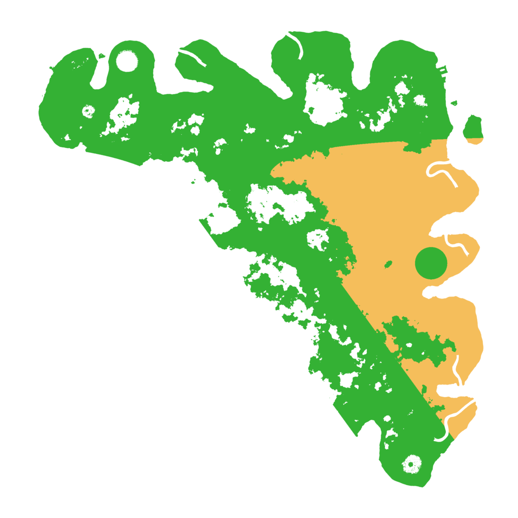 Biome Rust Map: Procedural Map, Size: 4250, Seed: 462296