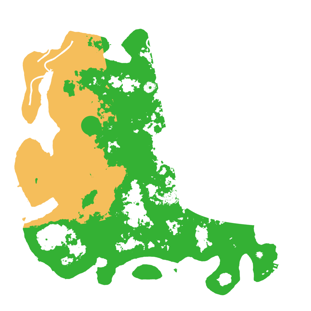 Biome Rust Map: Procedural Map, Size: 4250, Seed: 168464