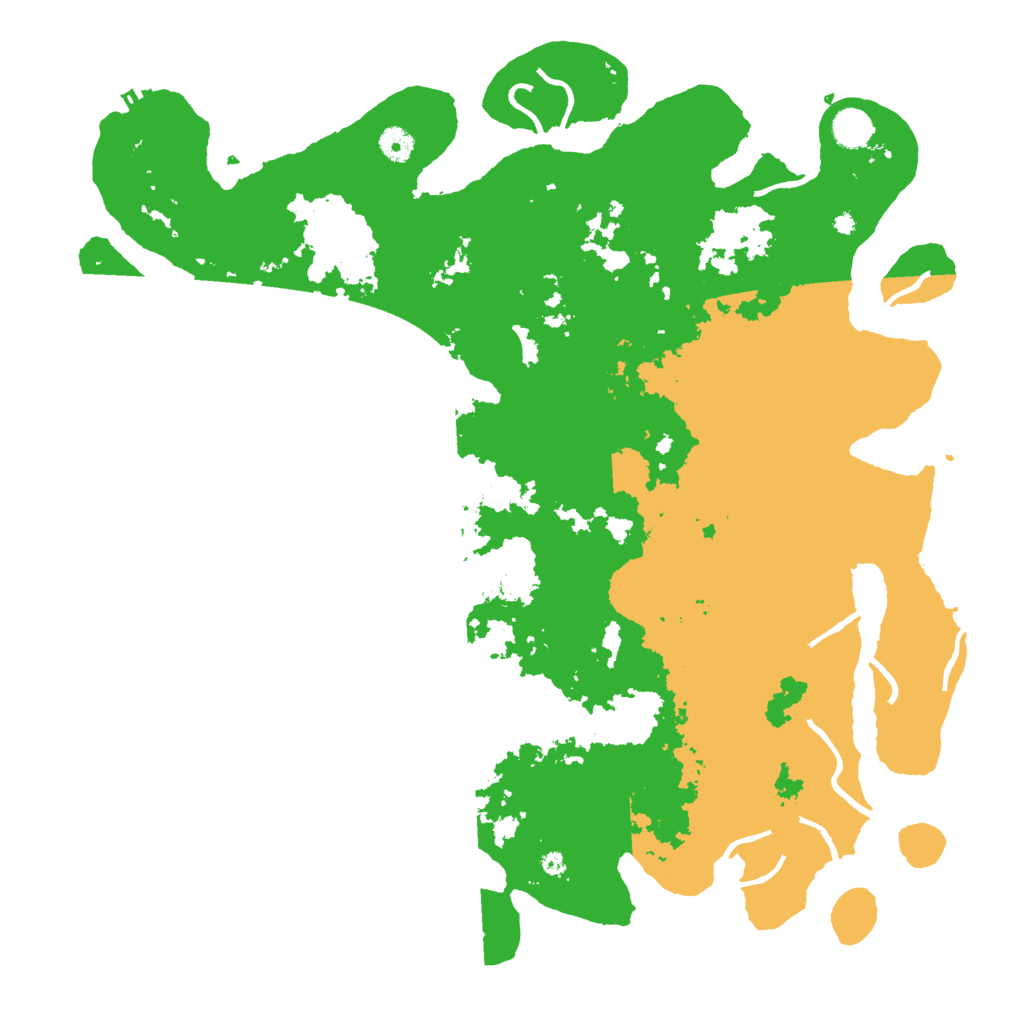 Biome Rust Map: Procedural Map, Size: 4500, Seed: 1799228463