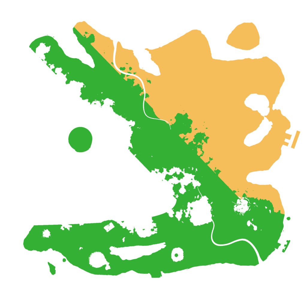 Biome Rust Map: Procedural Map, Size: 3420, Seed: 1628523264