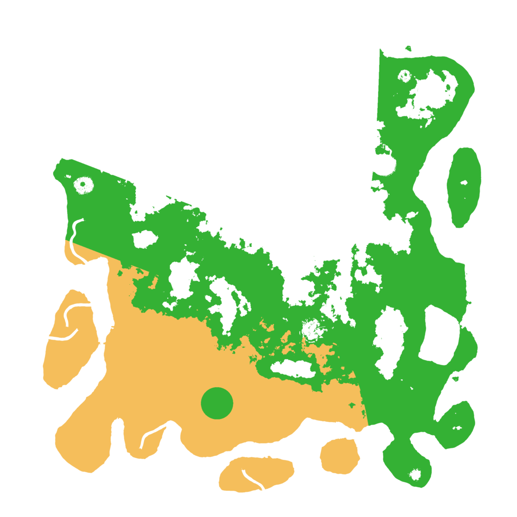 Biome Rust Map: Procedural Map, Size: 4250, Seed: 295734
