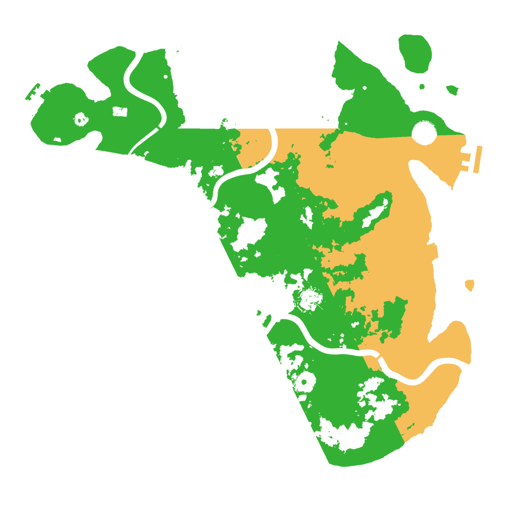Biome Rust Map: Procedural Map, Size: 3794, Seed: 1334181555