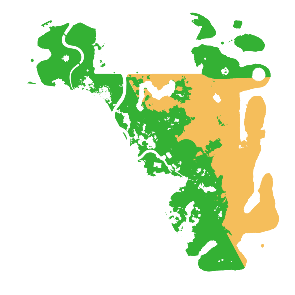 Biome Rust Map: Procedural Map, Size: 4000, Seed: 4674