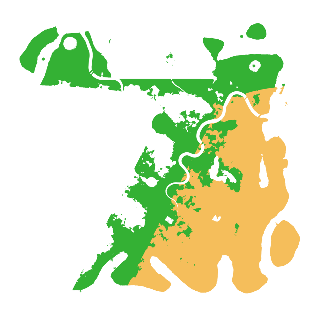 Biome Rust Map: Procedural Map, Size: 4250, Seed: 520437849