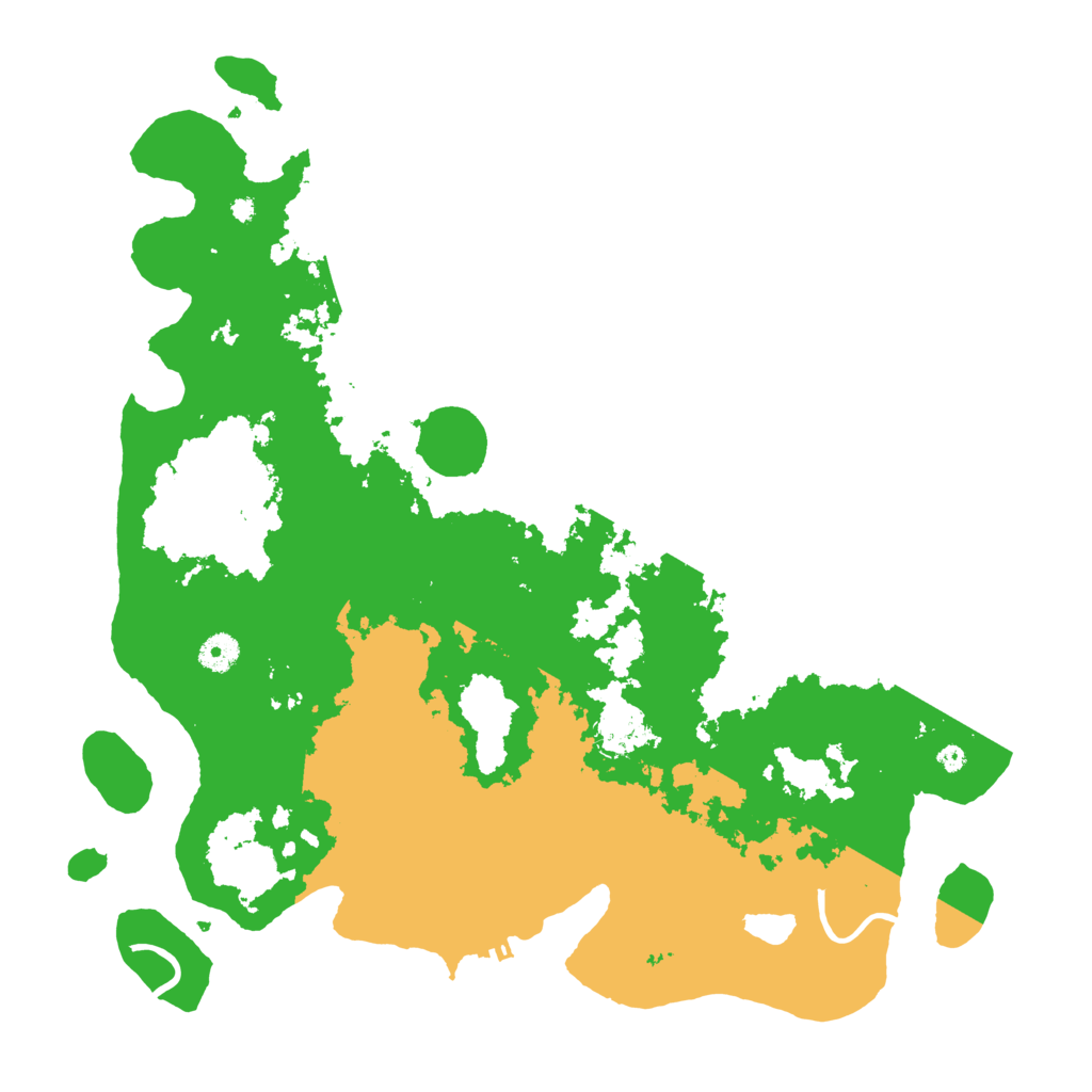 Biome Rust Map: Procedural Map, Size: 4250, Seed: 260838