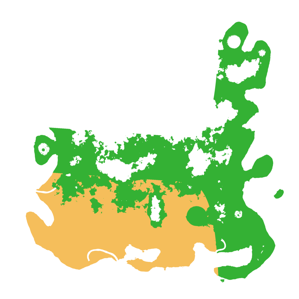 Biome Rust Map: Procedural Map, Size: 4000, Seed: 136667