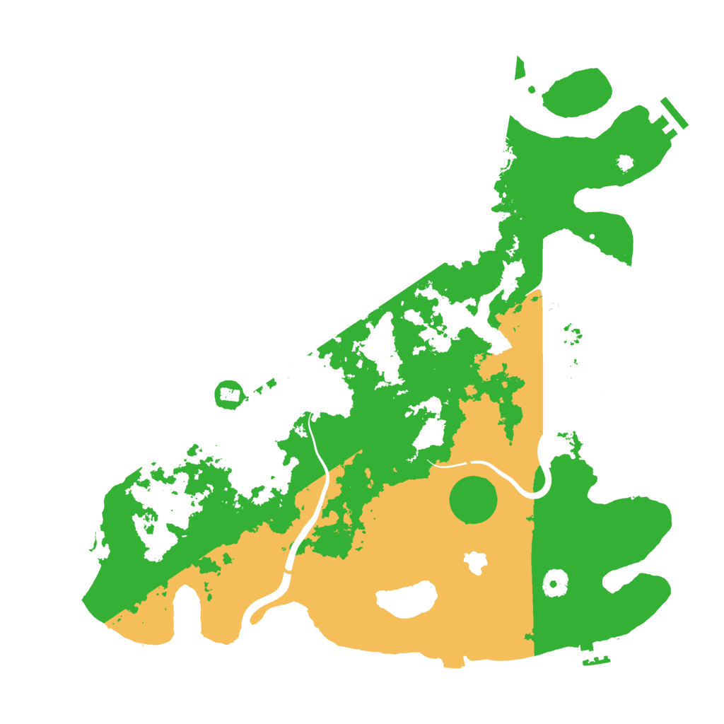 Biome Rust Map: Procedural Map, Size: 4000, Seed: 1644865567