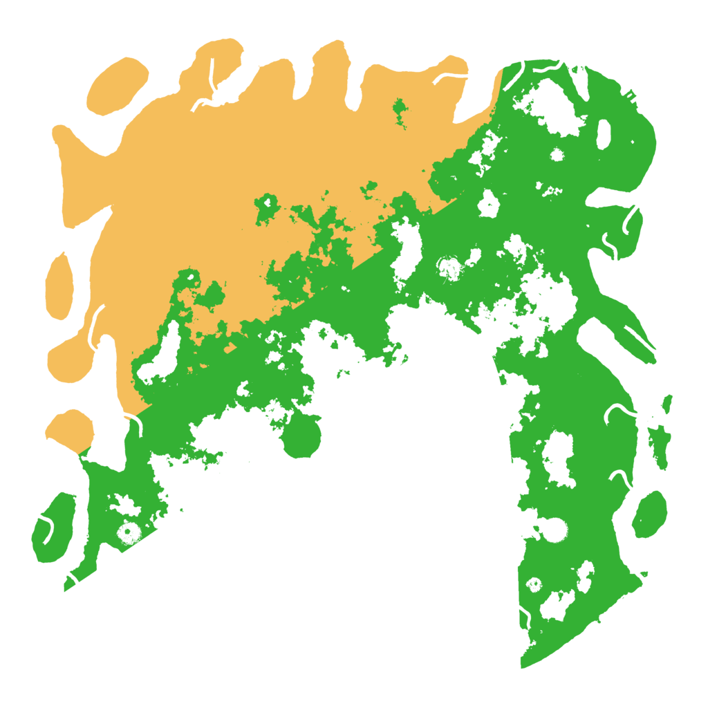 Biome Rust Map: Procedural Map, Size: 5000, Seed: 2469