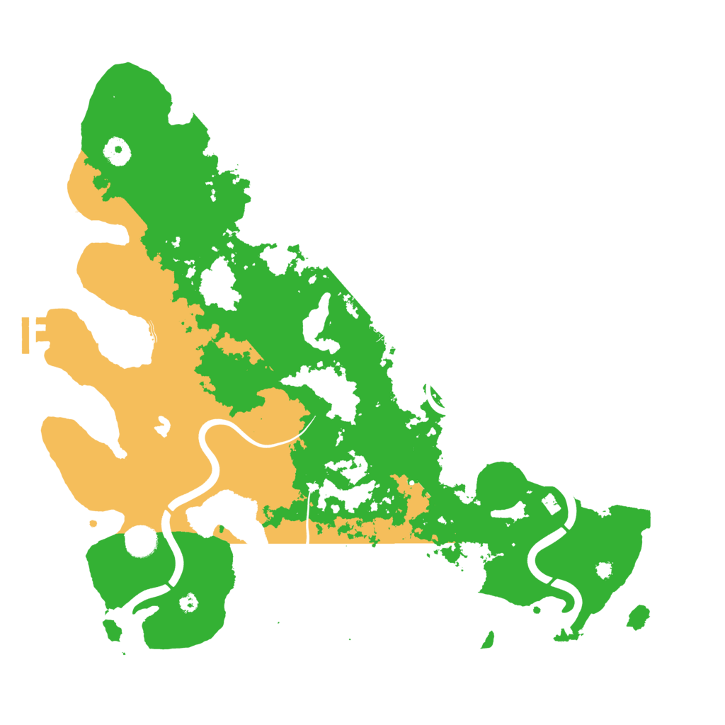 Biome Rust Map: Procedural Map, Size: 4000, Seed: 981