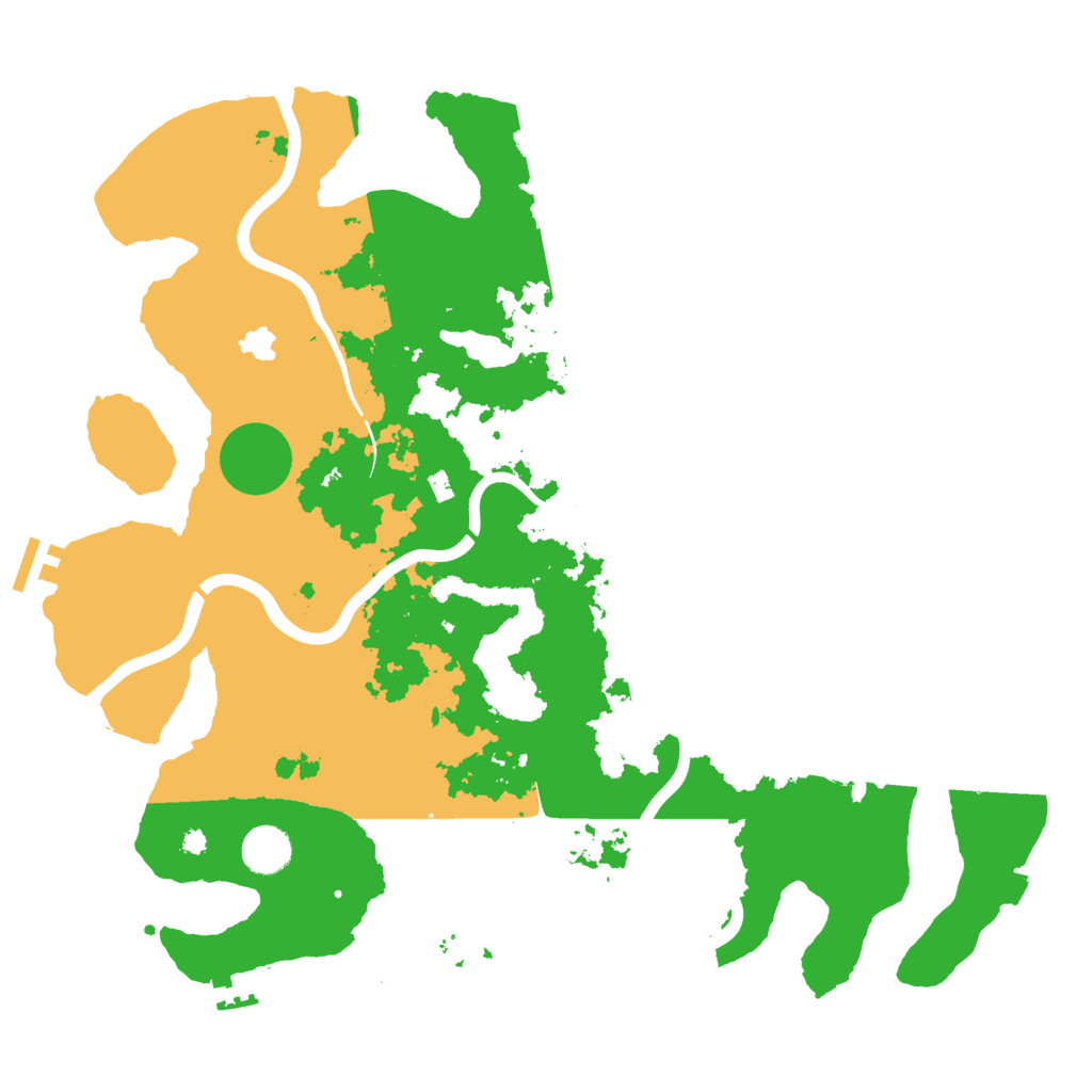 Biome Rust Map: Procedural Map, Size: 4000, Seed: 314008892