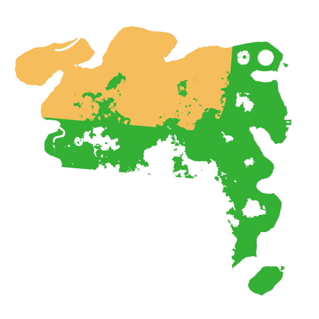 Biome Rust Map: Procedural Map, Size: 3550, Seed: 2127489395