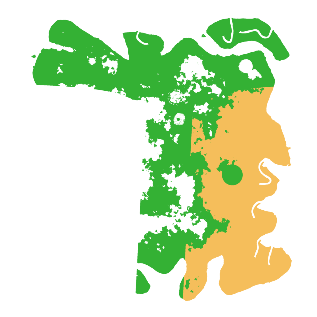 Biome Rust Map: Procedural Map, Size: 4050, Seed: 1678318338
