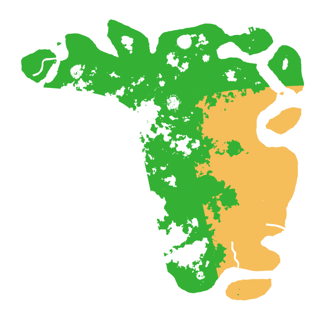 Biome Rust Map: Procedural Map, Size: 4000, Seed: 287906728