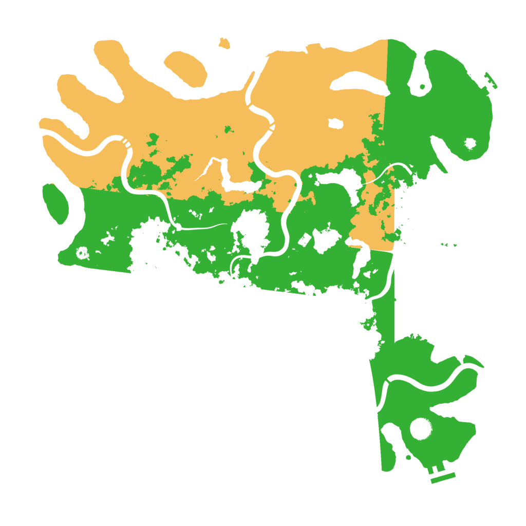 Biome Rust Map: Procedural Map, Size: 4250, Seed: 167413937