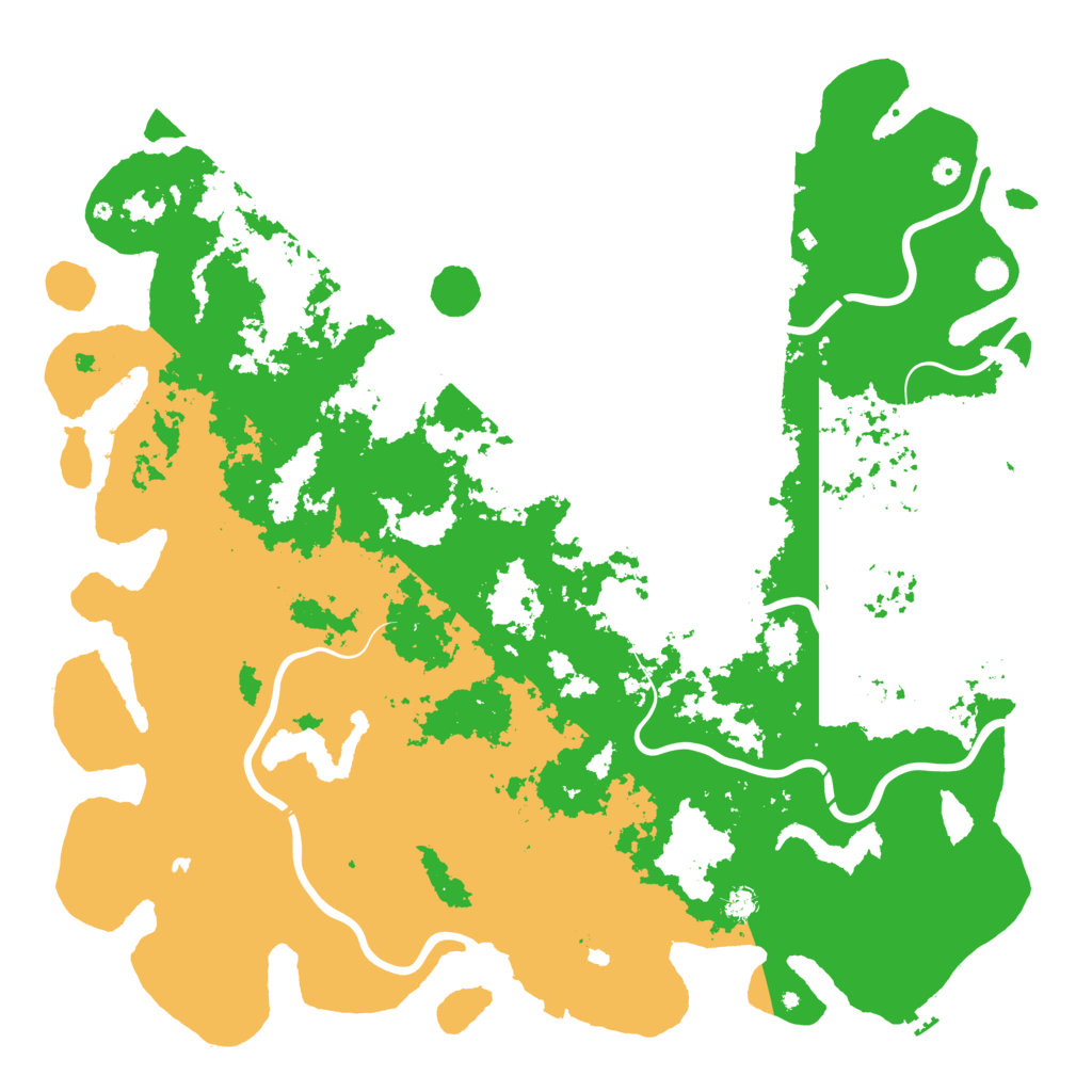 Biome Rust Map: Procedural Map, Size: 6000, Seed: 1725561212