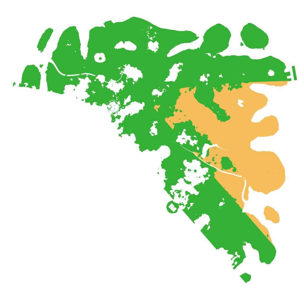 Biome Rust Map: Procedural Map, Size: 4250, Seed: 72906