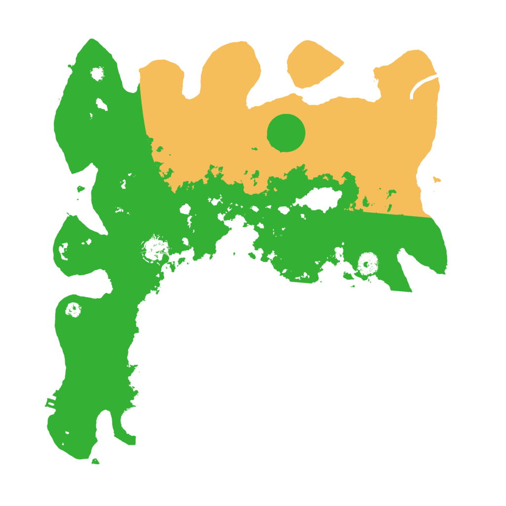 Biome Rust Map: Procedural Map, Size: 3500, Seed: 324861176