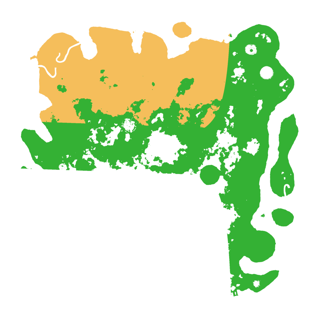 Biome Rust Map: Procedural Map, Size: 4250, Seed: 465027989