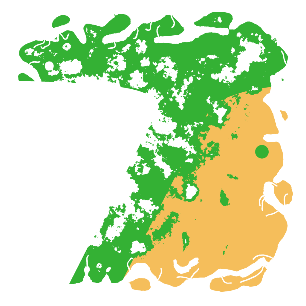 Biome Rust Map: Procedural Map, Size: 6000, Seed: 192003