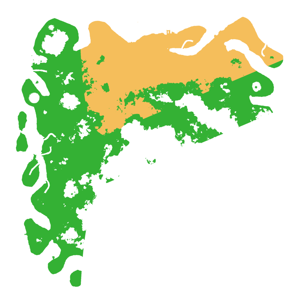 Biome Rust Map: Procedural Map, Size: 5000, Seed: 1284605679