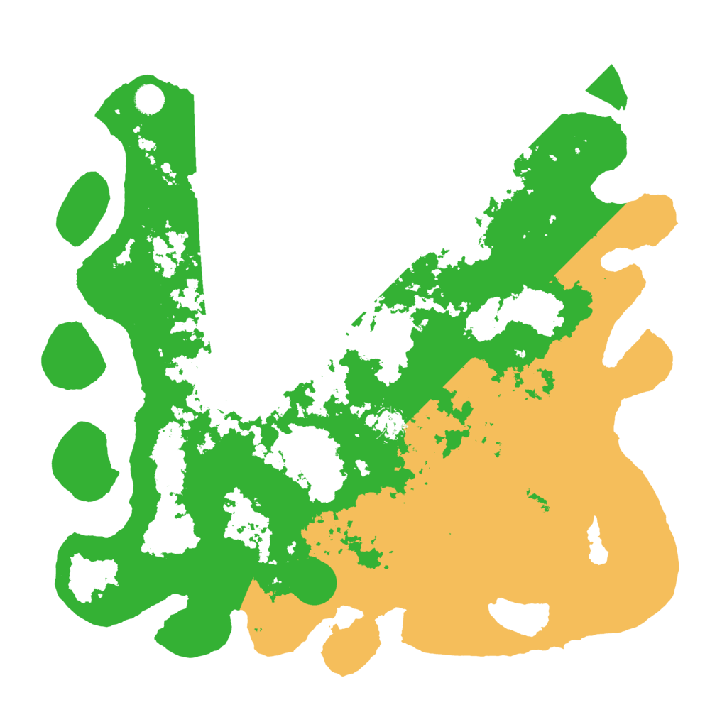 Biome Rust Map: Barren, Size: 4300, Seed: 734574