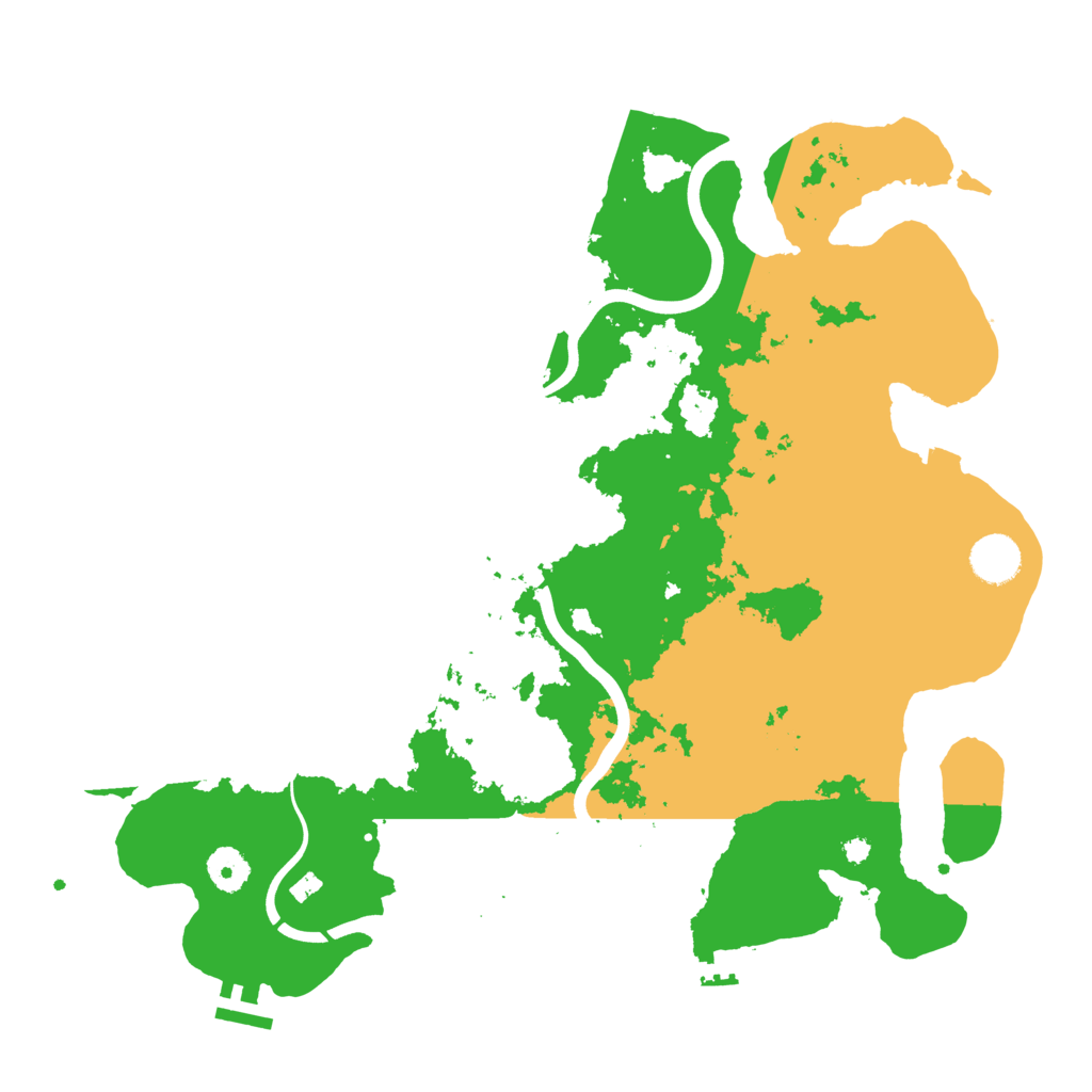Biome Rust Map: Procedural Map, Size: 3850, Seed: 1294538355