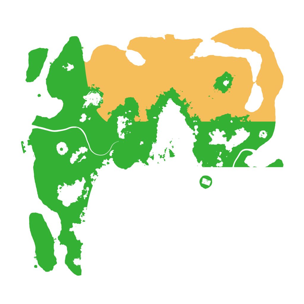 Biome Rust Map: Procedural Map, Size: 3850, Seed: 2063800716