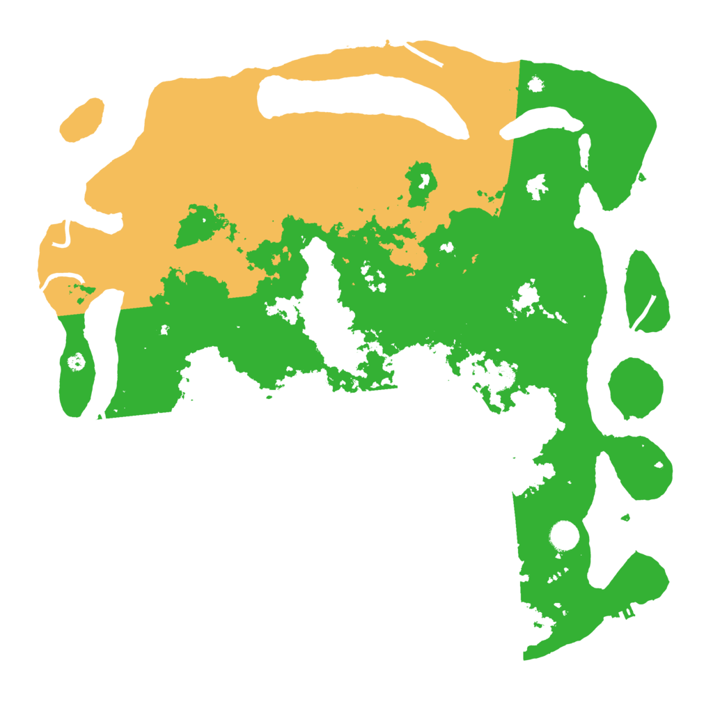 Biome Rust Map: Procedural Map, Size: 4250, Seed: 146639881