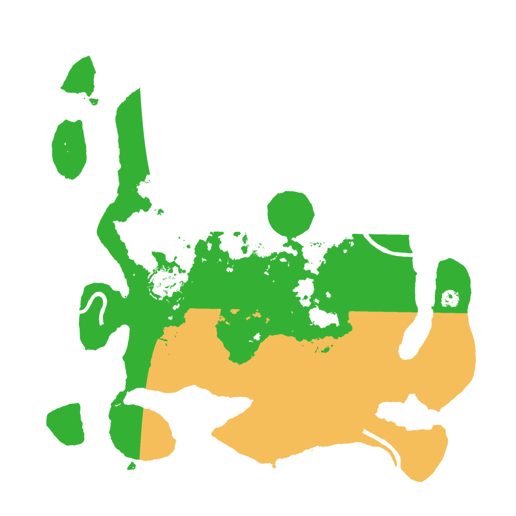 Biome Rust Map: Procedural Map, Size: 3000, Seed: 1342539983