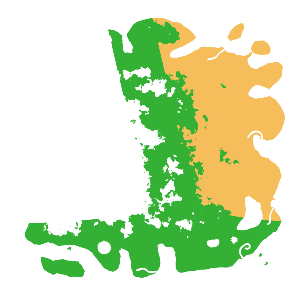 Biome Rust Map: Procedural Map, Size: 4050, Seed: 1390528716
