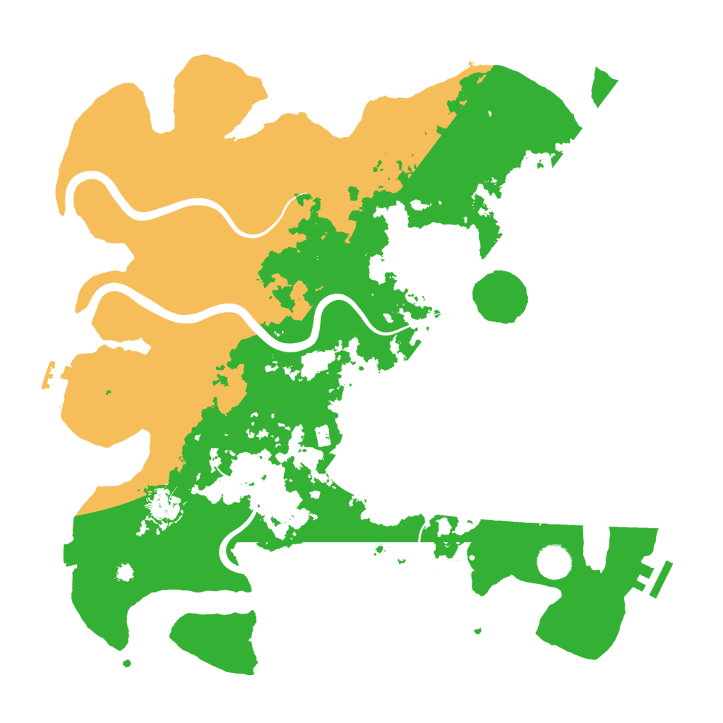 Biome Rust Map: Procedural Map, Size: 3750, Seed: 497287729